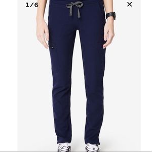 Figs Navy Blue Yola Scrub Pants